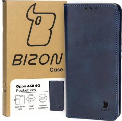 Produktbild von Bizon Case Pocket Pro Oppo A58 4G navy blau