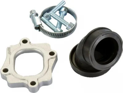 Obrázek produktu pro Ansaugstutzen Polini 360 30/31mm für Minarelli liegend mit 26-28mm Mikuni Vergaser