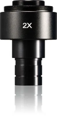 Produktbild von Bresser Mikroskop SLR-Kameraadapter 2X T2 23,2 mm zur Aufnahme Einer Spiegelreflex oder Systemkamera am Mikroskop, 5942080