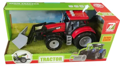 Produktbild von Dromader Traktor Kinder rot mit Licht und Sound