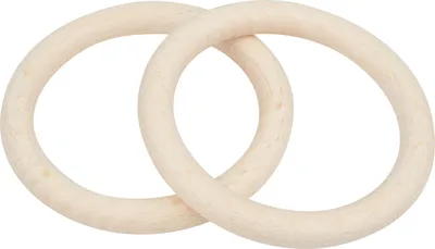 Produktbild von Holzringe Ø 100 mm, 2 Stück