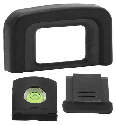 Productafbeelding van Camera Zoeker Oogschelp voor D3200 D3300 D3400 D5300 D5500 D5600, met Beschermende Oogschelp en Flitsschoen Cover