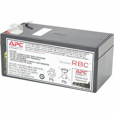 Produktbild von APC Replacement Battery Cartridge #35 - USV-Akku - 1 x Batterie - Bleisäure - Schwarz - für P/N: BE325-CN, BE350D-LM, BE350G, BE350G-CN, BE350G-LM, BE350R, BE350R-CN, BE350U-CN