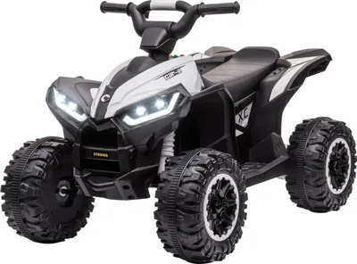 Zdjęcie produktu dla Quad Elektryczny 12V Quad Dziecięcy Z Portem Usb, Motocykl Dziecięcy Z Odtwarzaczem Mp3, Reflektorem, Dla Dzieci 3-5 Lat, 1,5-3 Km/H