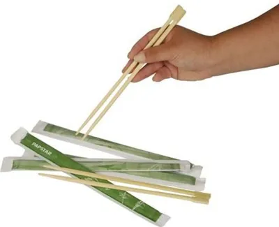 Produktbild von Papstar Essstäbchen 23 cm einzeln gehüllt, 10 x 50 Paar