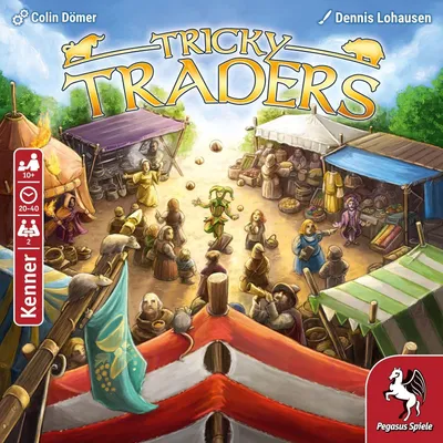 Obrázok produktu pre Pegasus Tricky Traders, Stolová hra, 10 rok / roky, 20 min, 40 min