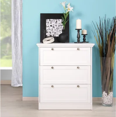 Immagine prodotto di Comodà >Landsted< in bianco - 80x90x45 cm (LxAxP)