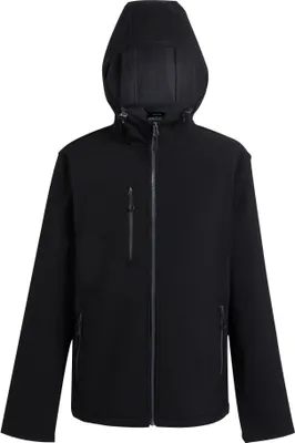 Image de Regatta Professional - Veste Softshell double couche pour homme RG10787 (S) (Noir/Gris moyen)