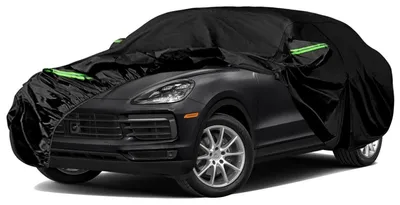 Productafbeelding van Autobeschermhoes, 6-laags, geschikt voor Porsche Cayenne (2009-2025), waterdicht, geschikt voor alle weersomstandigheden, met ritsdeur