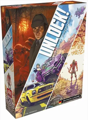 Produktbild von Space Cowboys Unlock! 9 - Legendary Adventures (deutsch) (+)