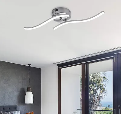 Zdjęcie produktu dla Oświetlenie LED, oświetlenie sufitowe, lampa sufitowa, dekoracja sufitowa, wystrój domu