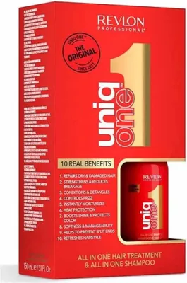 Imagen del producto de Revlon Uniq One, 150 ml + Champú, 100 ml