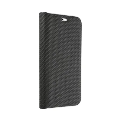 Image de Étui König Design compatible avec le Samsung Galaxy A41 - Étui en similicuir pour téléphone portable - Noir