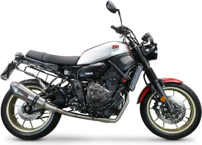 Produktbild von GPR evo4 Komplettauspuff Titan mit Katalysator für Yamaha Xsr 700 2021-2024