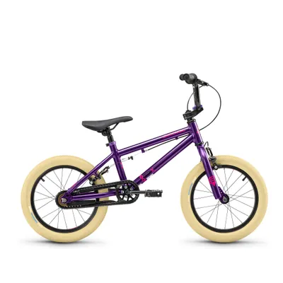 Produktbild von 16 Zoll BMX Kinderfahrrad S'COOL XtriX mini, 1 Gang, Purple/Fuchsia, 100–115 cm, ab 4 Jahren