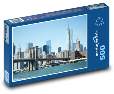 Obrázek produktu pro martinpuzzle - Puzzle 500 - New York - Brooklyn, most