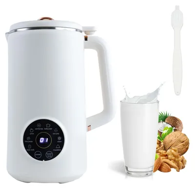 Sojamilchmaschine 1000 ml, Nussmilchmaschine mit Timer, automatische Reinigung