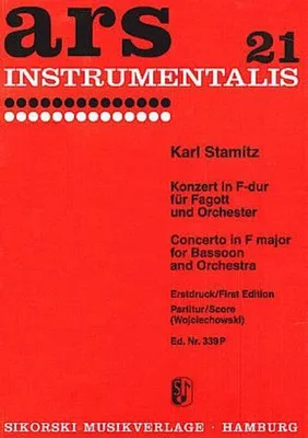 Produktbild von Konzert F-Dur für Fagott undOrchester