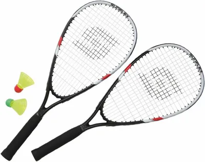 Zdjęcie produktu dla Zestaw rakiet do badmintona Sunflex Speed Badminton II | Zestaw rakiet do badmintona Piłki lotki