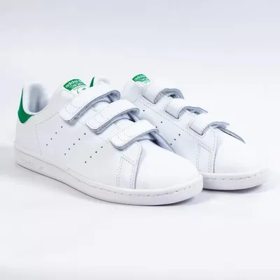 Produktbild von Adidas Originals Stan Smith Cf Child Ftwr white / green EU 32