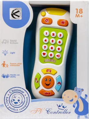 Immagine prodotto di Telecomando interattivo per bambini, bianco