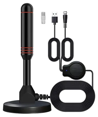 Image de Antenne TV portable, HD, numérique, pour intérieur, longue portée