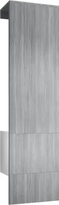 Produktbild von Vladon Garderobe Carlton Set 5,  Germany, Garderobenset bestehend aus 1 Garderobenpaneel mit integrierter Tür und 1 Kleiderstange, Weiß matt/Avola-Anthrazit  (52 x 193 x 35 cm)