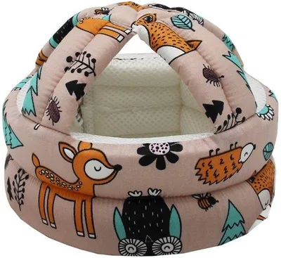Produktbild von Baby-Helm, Sicherheits-Helm für Säuglinge und Kleinkinder, für Kinder von 6-36 Monaten, rosa, einstückig