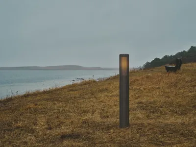 Obrázok produktu pre Nordlux Antracitový záhradný stĺpik Aludra 95 Seaside pre žiarovku E27 95cm 2118038250