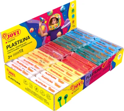 Produktbild von Jovi Plastilina Modelliermasse für Kinder 5 Colours 30 x 50 g