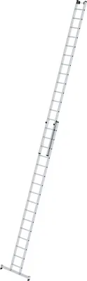 Produktbild von Sprossen-Schiebeleiter 2-teilig mit nivello®-Traverse 2x16 Sprossen
