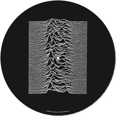 Produktbild von Joy Division Plattenteller auflage Record Slip Mat