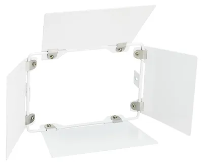Produktbild von EUROLITE Flügelbegrenzer für LED CSL-50 Strahler ws (41600491)