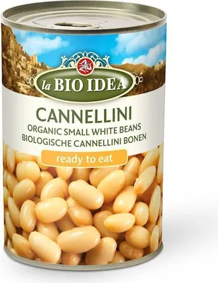 Produktbild von KLEINE WEISSE BOHNEN IN -BRAUEREI 400 g (240 g) - LA  IDEA