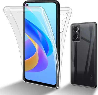 Immagine prodotto di Cadorabo Custodia protettiva per Oppo A36 / A76 Custodia in trasparente a 360° Custodia completa per cellulare Custodia Cover Case