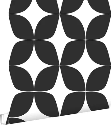 Zdjęcie produktu dla ESTAhome Tapeta motyw graficzny czarno-białym 53 cm x 10.05 m