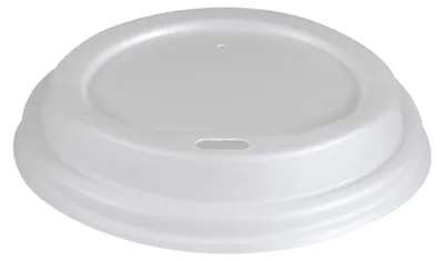 Produktbild von Deckel für  Becher, ø 90 mm, Weiß | Packung (100 Stück)