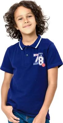 Produktbild von Jungen-T-Shirt Polo 78  - Navy - 164
