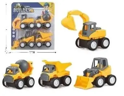 Obrázek produktu pro Sada stavebních aut – TOYS Paweł Wojda
