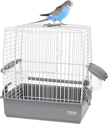 Uenhoy Vogelfutterspender 200ml - 4 Stück Für Papageien & Wellensittiche