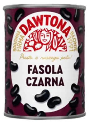 Obrázek produktu pro Dawtona Černé fazole 400 g