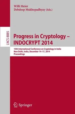 Obrázek produktu pro Progress in Cryptology -- INDOCRYPT 2014