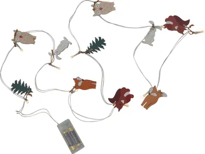 Produktbild von Star Trading Forest Friends, Leichte Dekorationskette, Mehrfarbig, IP20, 6 h, 18 h, 10 Glühbirne(n)