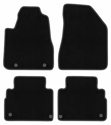 Image de Tapis de sol en moquette pour Lexus RX II 2003-2008 (SUV) – jeu 4 pièces, noirs, sur mesure – Wielganizator BASIC