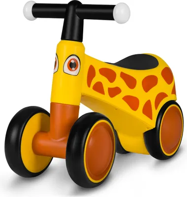 Produktbild von Lionelo SAMMY Laufrad Raddurchmesser: 15 cm Spurbreite vorne: 18,5 cm Radstand hinten: 15 cm Zoll, leuchtende Lenkergriffe, ergonomisches Design Gelb
