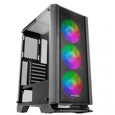 Produktbild von ATX Semi-Tower Gehäuse Mars Gaming MCC Schwarz RGB