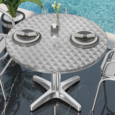 Produktbild von COSTA | Bistro Tischplatte | Ø60cm | Edelstahl