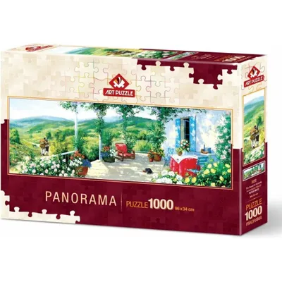 Imagen del producto de ROMPECABEZAS Panorámico, "Día en la veranda", 1000 piezas