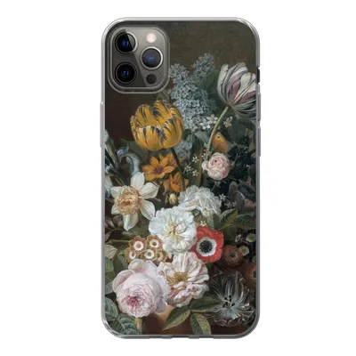 Produktbild von MuchoWow® Handyhülle Schutzhülle Hülle für iPhone 13 Pro Max Stilleben mit Blumen - Gemälde von Eelke Jelles Eelkema Silikon Softcase Handy Hülle - Mobiltelefon