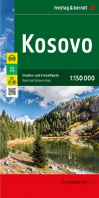 Produktbild von freytag & berndt Straßenkarte Kosovo 1:150.000